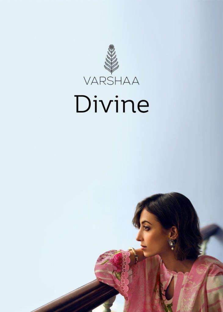 DIVINE BY VARSHA 01 TO 05 SERIES VISCOSE MUSLIN FANCY DIGITAL PRINTED DRESSES