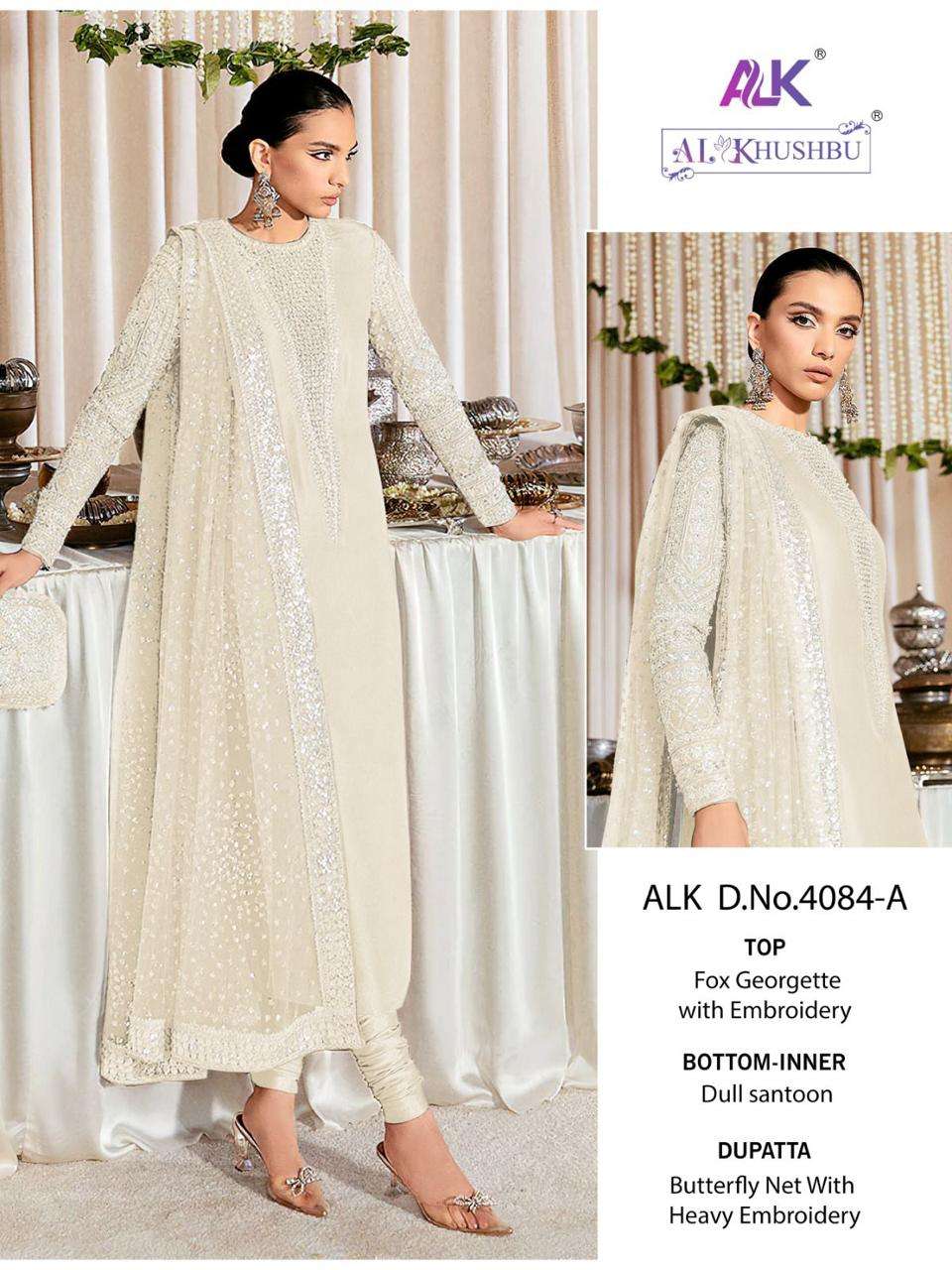 FIZA VOL-01 BY AL KHUSHBU HEAVY GEORGETTE EMBROIDERY PAKISTANI DRESSES