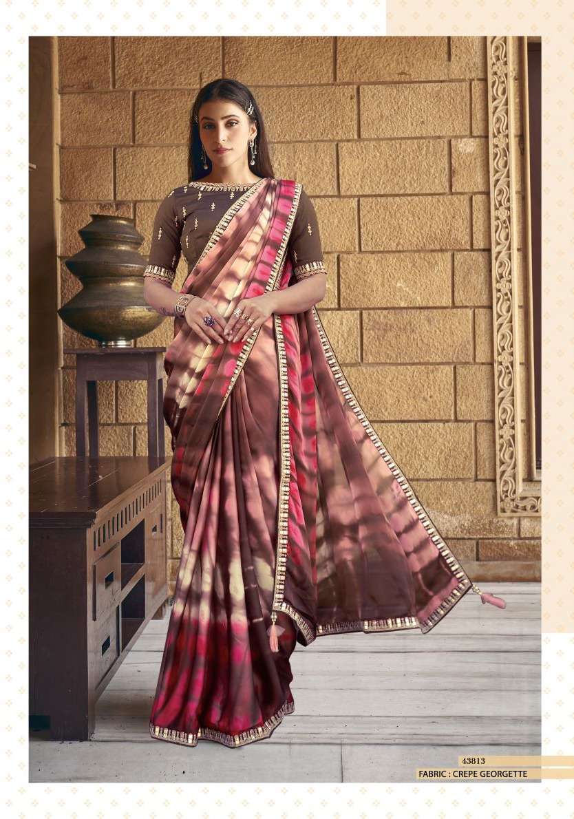 NORITA INAYA BY MAHOTSAV DESIGNER FANCY SATIN SILK PRINTED SAREES