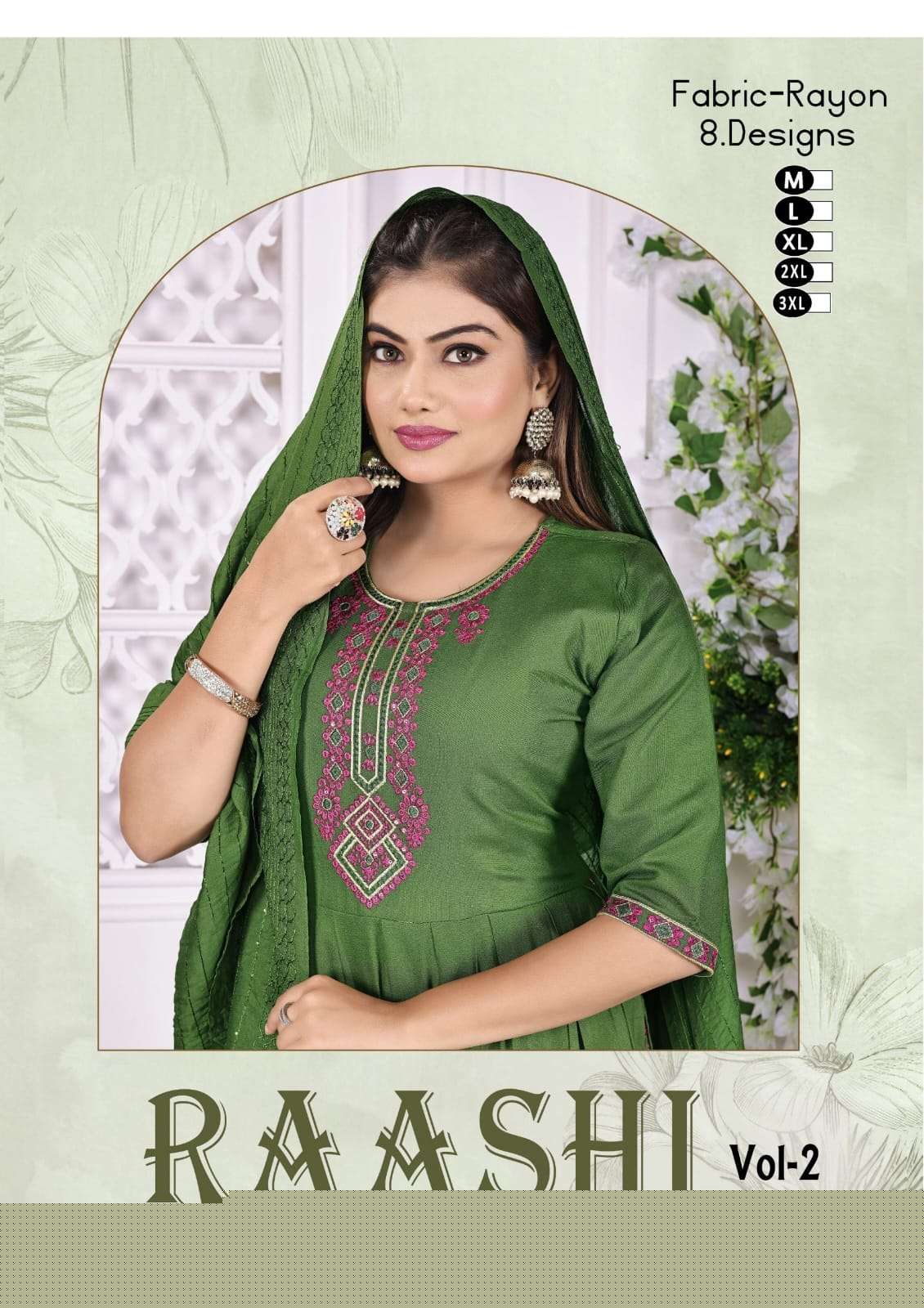 RAASHI VOL-02 BY ASLIWHOLESALE DESIGNER FACNY RAYON PRINT DRESSES