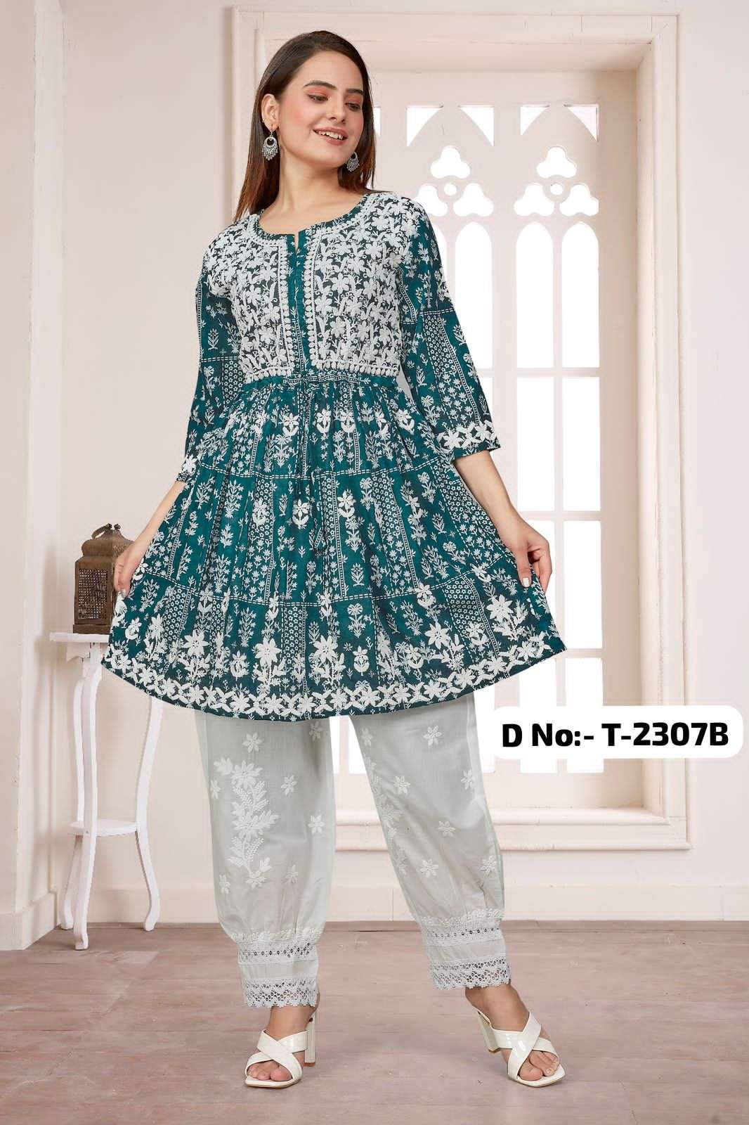 ARCHIE VOL-27 BY ASLIWHOLESALE DESIGNER FACNY PURE COTTON PRINTED CO-ORD SETS