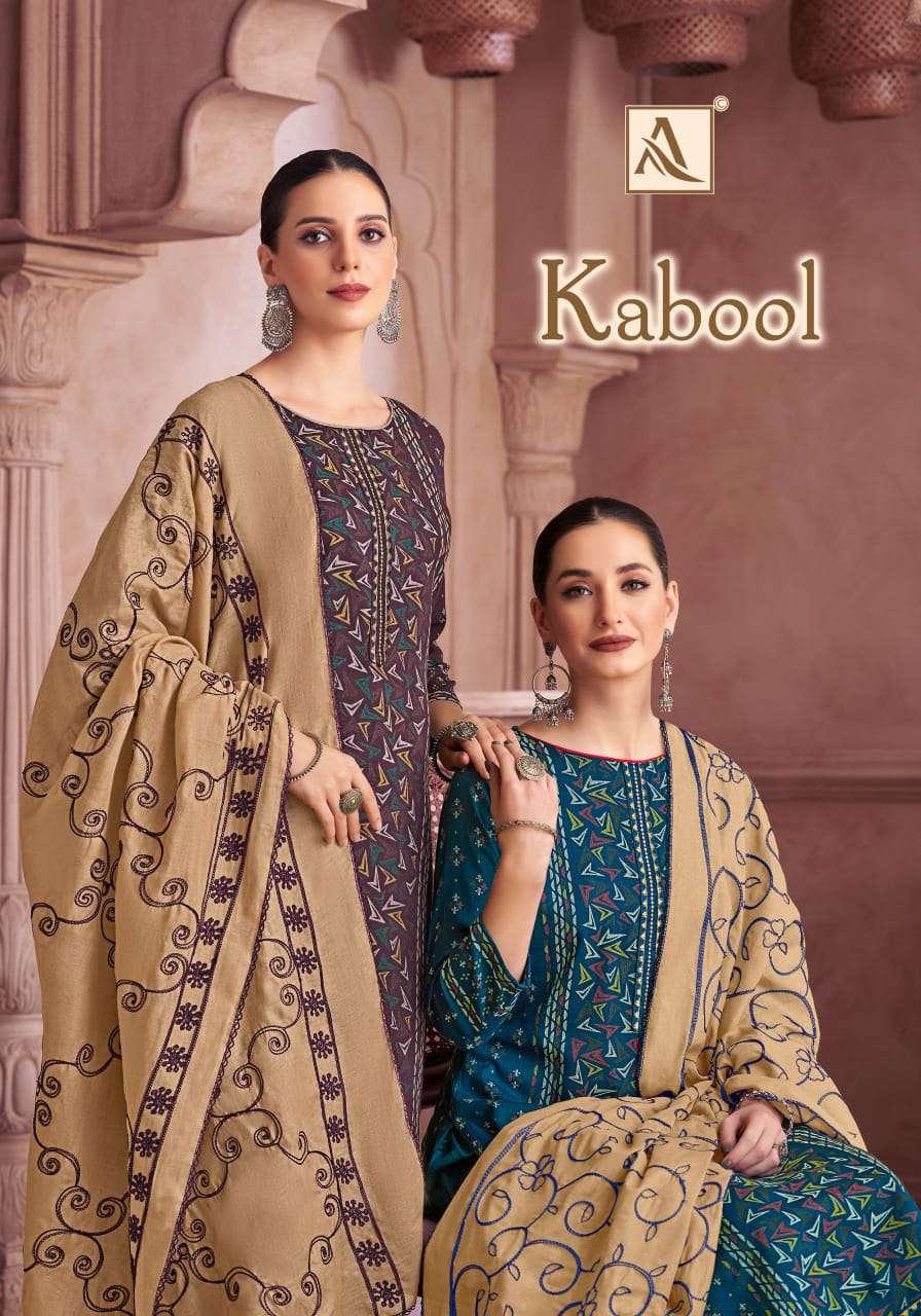 KABOOL BY ALOK SUIT 1720-001 TO 1720-008 SERIES VISCOSE RAYON PRINTED DRESSES