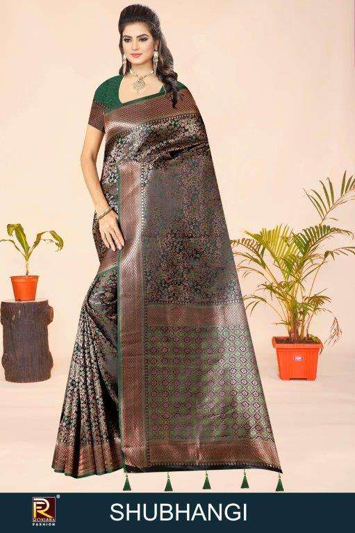 SHUBHANGI BY RONISHA FASHION PURE SATIN SAREES