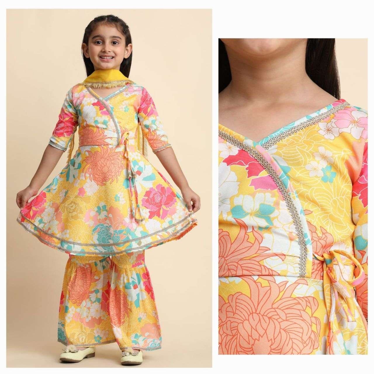 VANIKA VOL-60 BY ASLIWHOLESALE DESIGNER PURE RAYON  KIDS DREESE