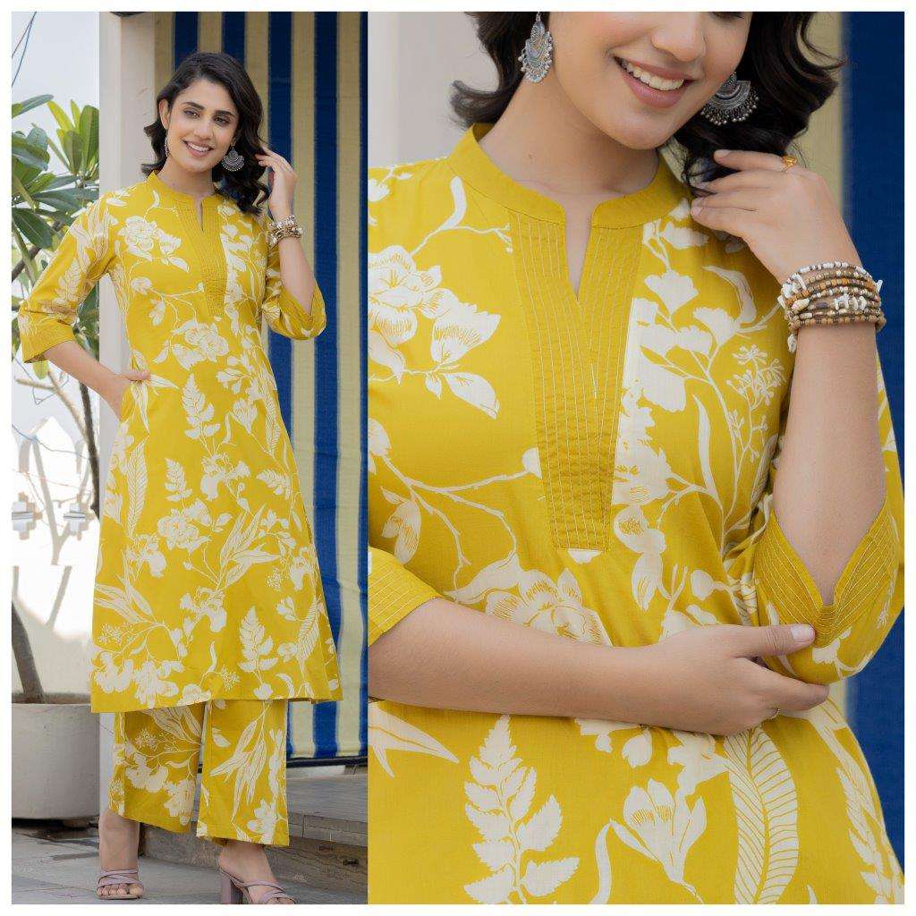 ARCHIE VOL-41 BY ASLIWHOLESALE DESIGNER FACNY PURE COTTON PRINTED CO-ORD SETS