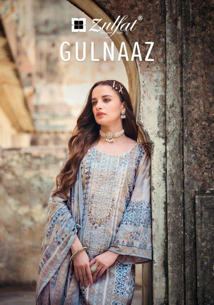 GULNAAZ VOL-01 BY ZULFAT 620-001 TO 620-006 SERIES DESIGNER JAAM COTTON PRINT DRESSES