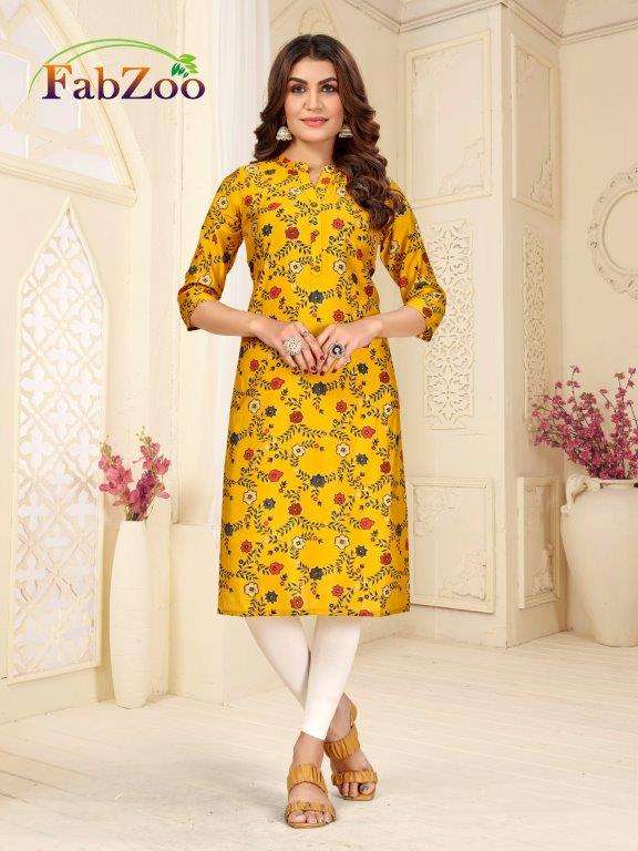 MODAL VOL-02 BY FABZOO DESIGNER PURE COTTON PRINTED KURTIS