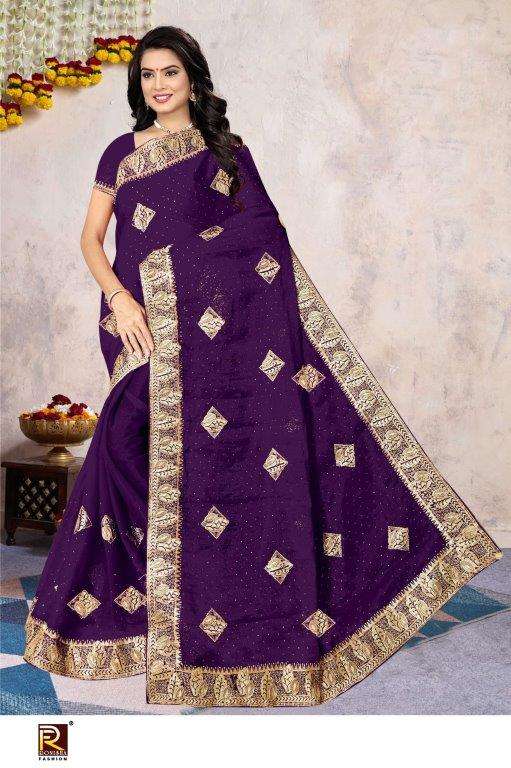 MOHINI BY RONISHA FASHION PURE SIMMER EMBROIDERY SAREES