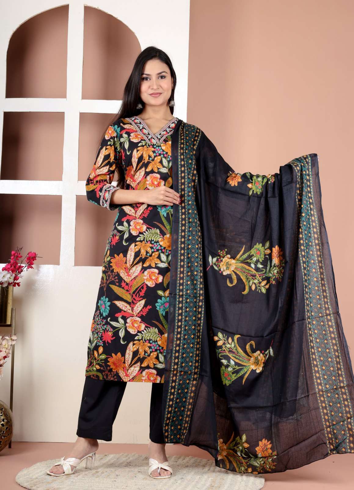 SUMMER COLLECTION VOL-36 BY ENSTINKT DESIGNER FACNY COTTON PRINT DRESSES