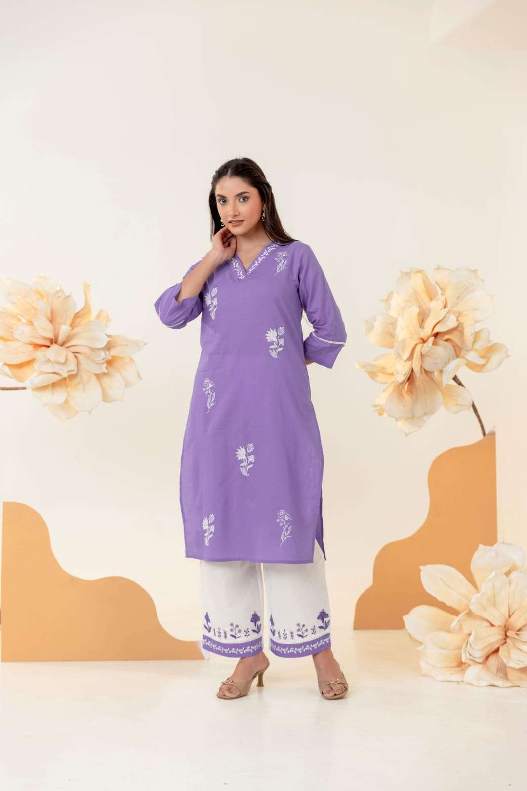 SUMMER COLLECTION VOL-51 BY ENSTINKT DESIGNER FACNY COTTON PRINT KURTIS