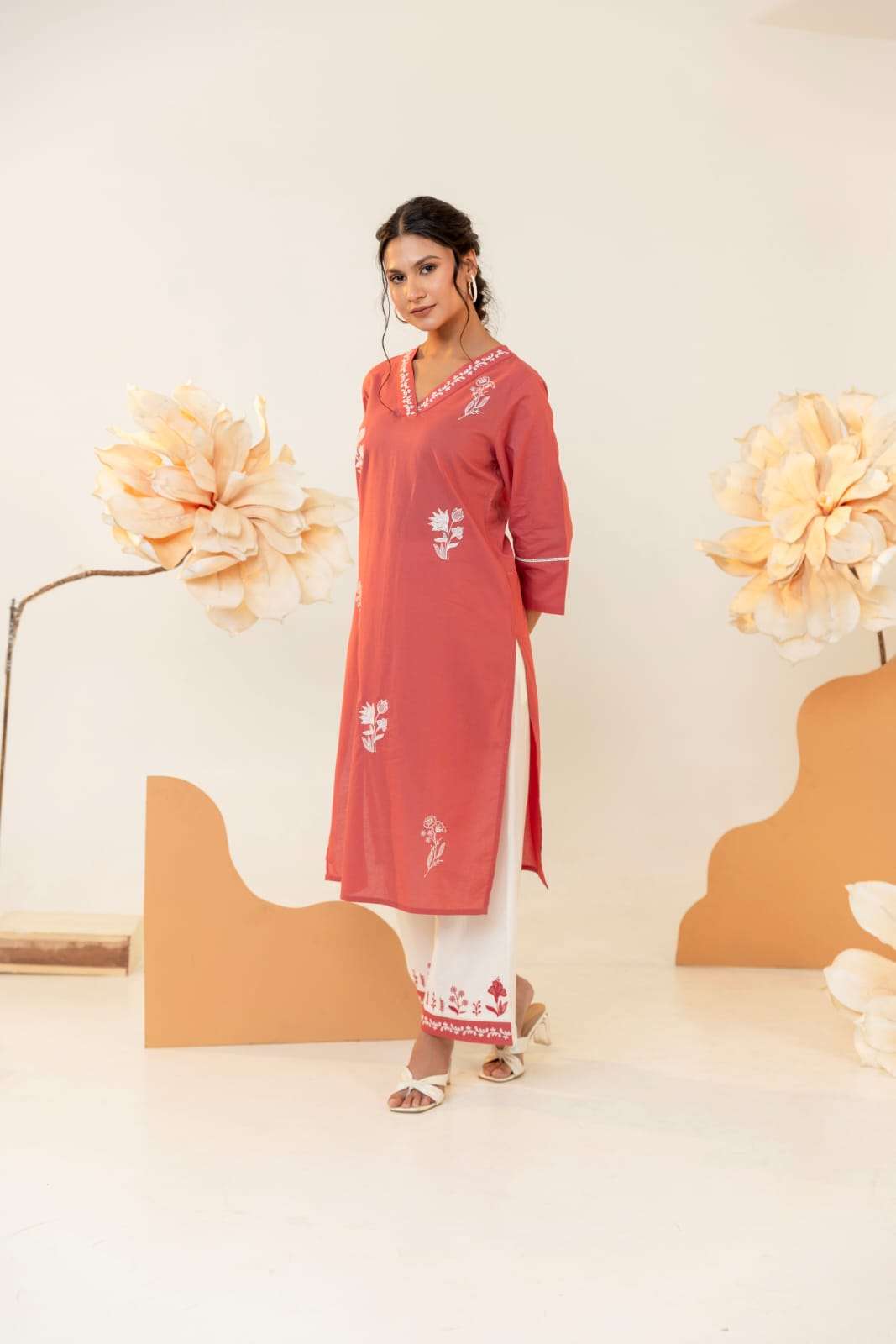 SUMMER COLLECTION VOL-52 BY ENSTINKT DESIGNER FACNY COTTON PRINT KURTIS