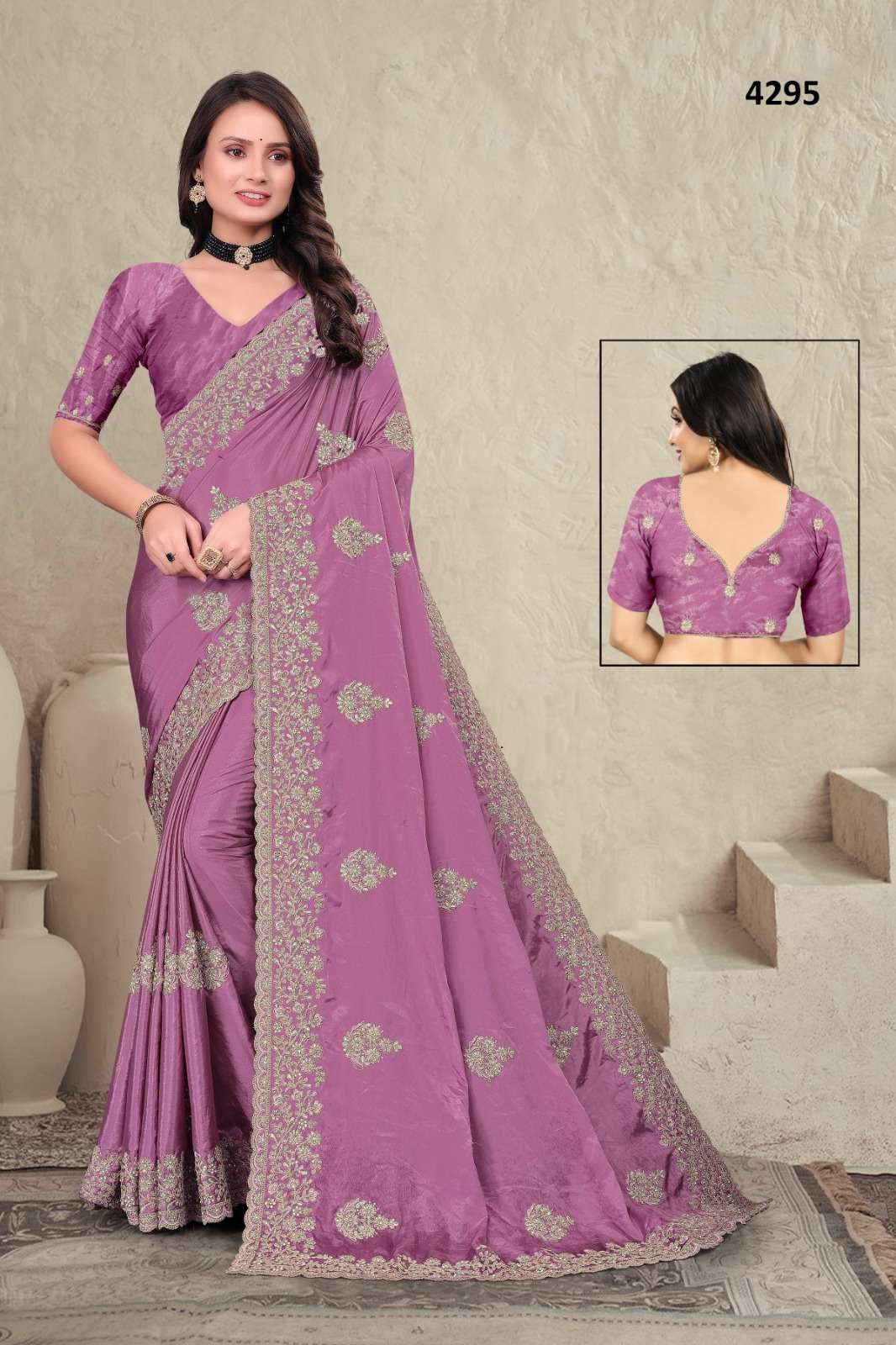 4295 COLOUR BY ASLIWHOLESALE DESIGNER PURE CREPE SILK SAREES-00103