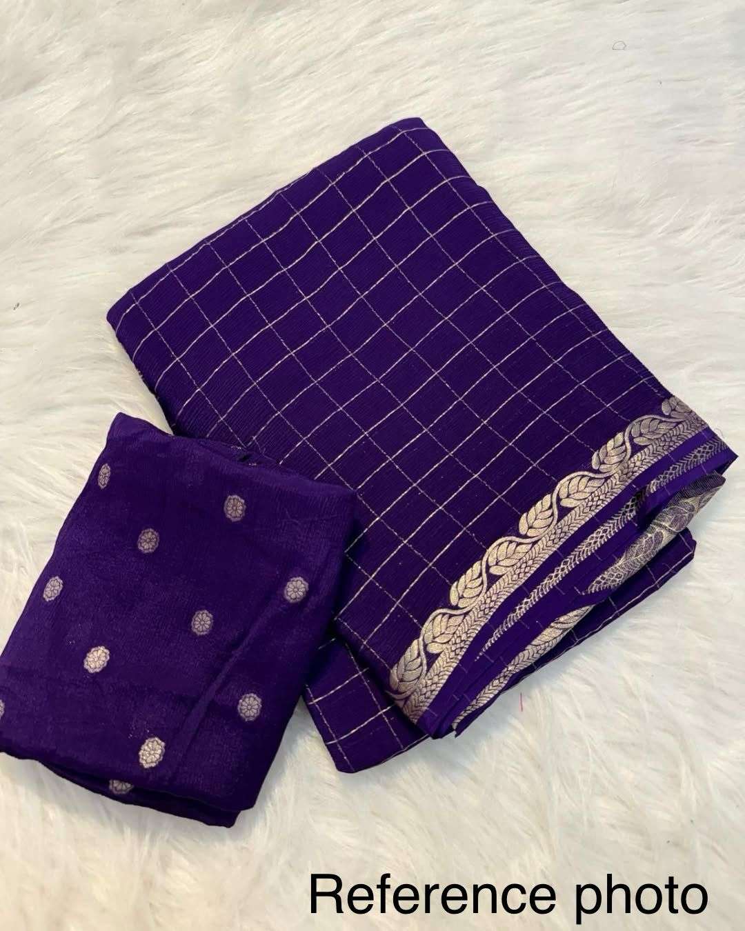 879 HIT DESIGN BY ASLIWHOLESALE DESIGNER PURE CHINON JACQUARD SAREES-00284