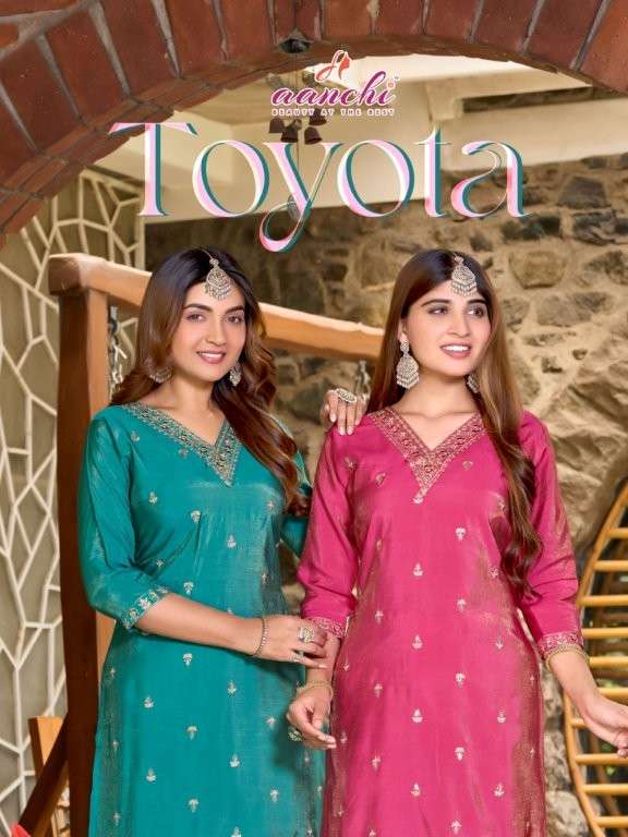 AANCHI TOYOTA PURE ROMAN SIMMER EMBROIDERY DRESSES-00286