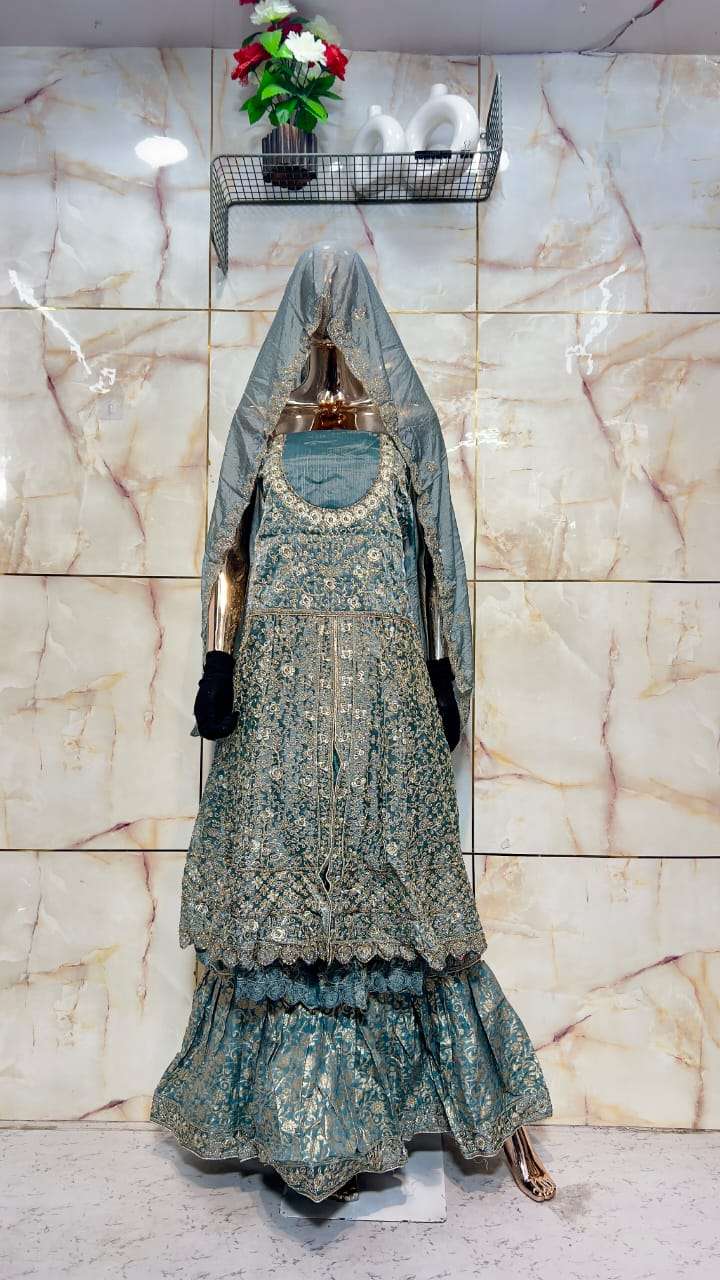 AL-QASR MA-103 PURE FANCY EMBROIDERY PAKISTANI DRESSES-00245
