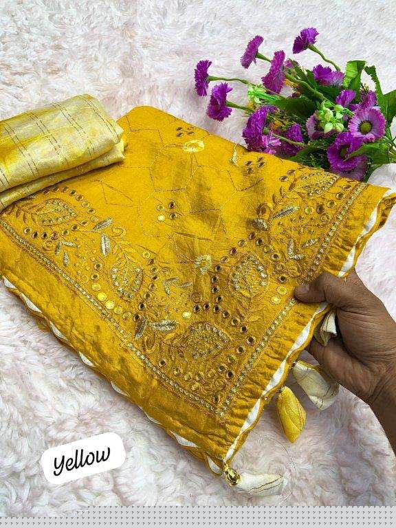 ALIA VOL-11 BY ASLIWHOLESALE DESIGNER PURE SOFT COTTON EMBROIDERY SAREES-00279