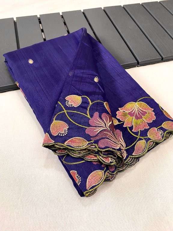 AMRITA BY ASLIWHOLESALE DESIGNER PURE TUSSAR SILK SAREES-00282