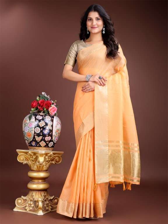 BELGIUM BY ASLIWHOELSALE DESIGNER PURE COTTON SAREES-00281