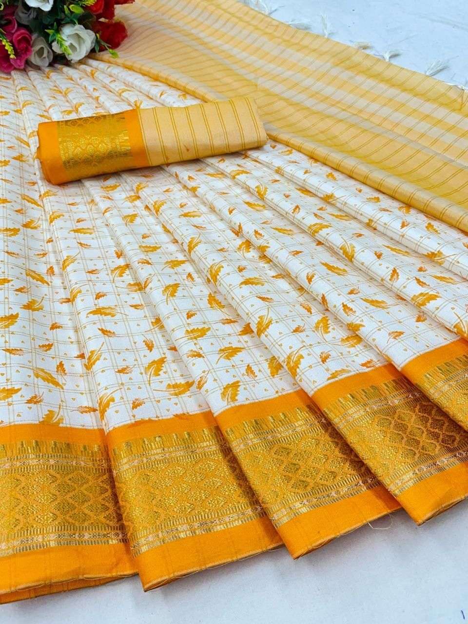 878 HIT DESIGN BY ASLIWHOLESALE DESIGNER PURE BANARSHI SILK PRINTED SAREES-00284