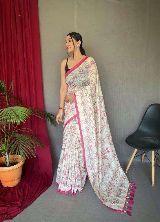 COTTON KATHA BY ASLIWHOLESALE DESIGNER PURE COTTON PRINTED SAREES-00282