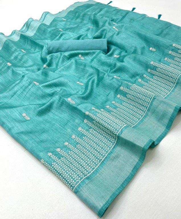 DEVYANI VOL-87 BY ASLIWHOLESALE DESIGNER PURE COTTON EMBROIDERY SAREES-00259