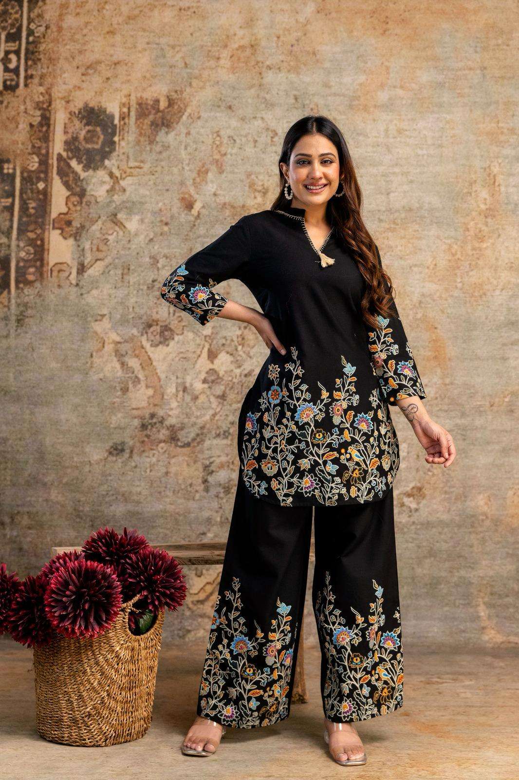 ENSTINKT SUMMER COLLECTION VOL-197 PURE COTTON PRINTED CO-ORD SET - 00243