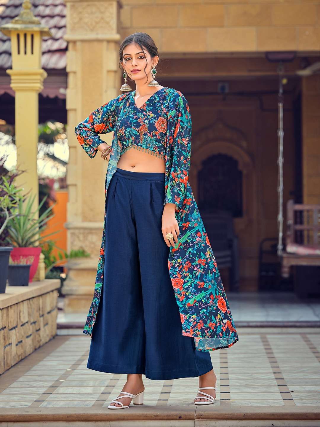 FALAK HIT BY ASLIWHOLESALE DESIGNER PURE SILK DIGITAL PRINT DRESSES-00265