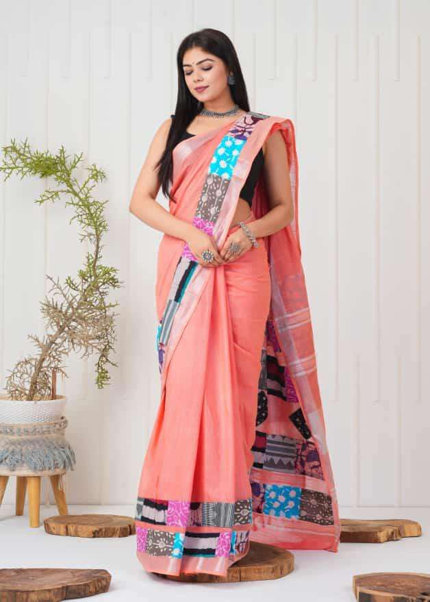 ISHU BY ASLIWHOLESALE DESIGNER PURE SILK COTTON SAREES-00279