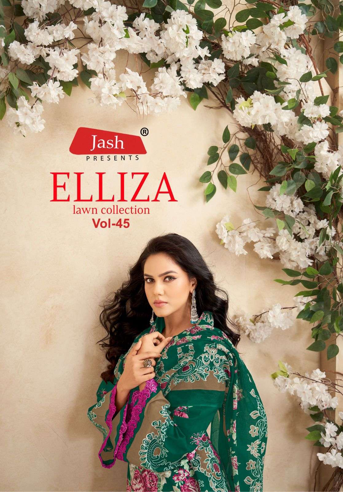 JASH ELLIZA VOL-45 45001 TO 45010 SERIES PURE COTTON PRINTED DRESSES-00062