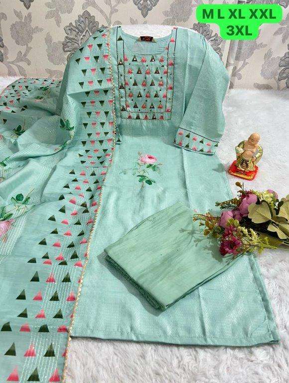 JYOTI VOL-188 BY ASLIWHOLESALE DESIGNER PURE HEAVY MUSLIN CHANDERI SILK DRESSES-00233