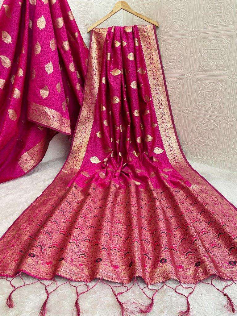 KAMYA SILK VOL-02 BY ASLIWHOLESALE DESIGNER SOFT SILK WEAVING SAREES-00081