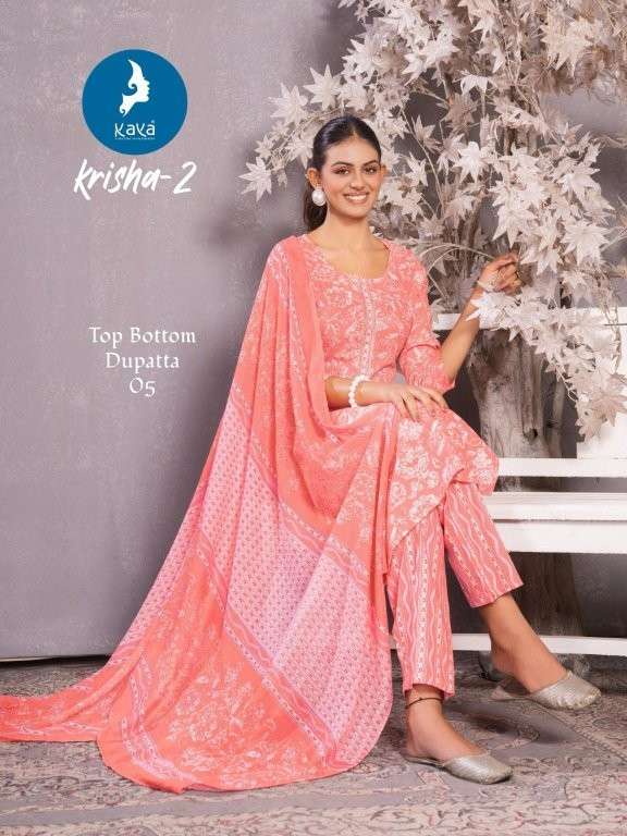 KAYA KRISHA VOL-2 PURE COTTON PRINTED DRESSES-00140
