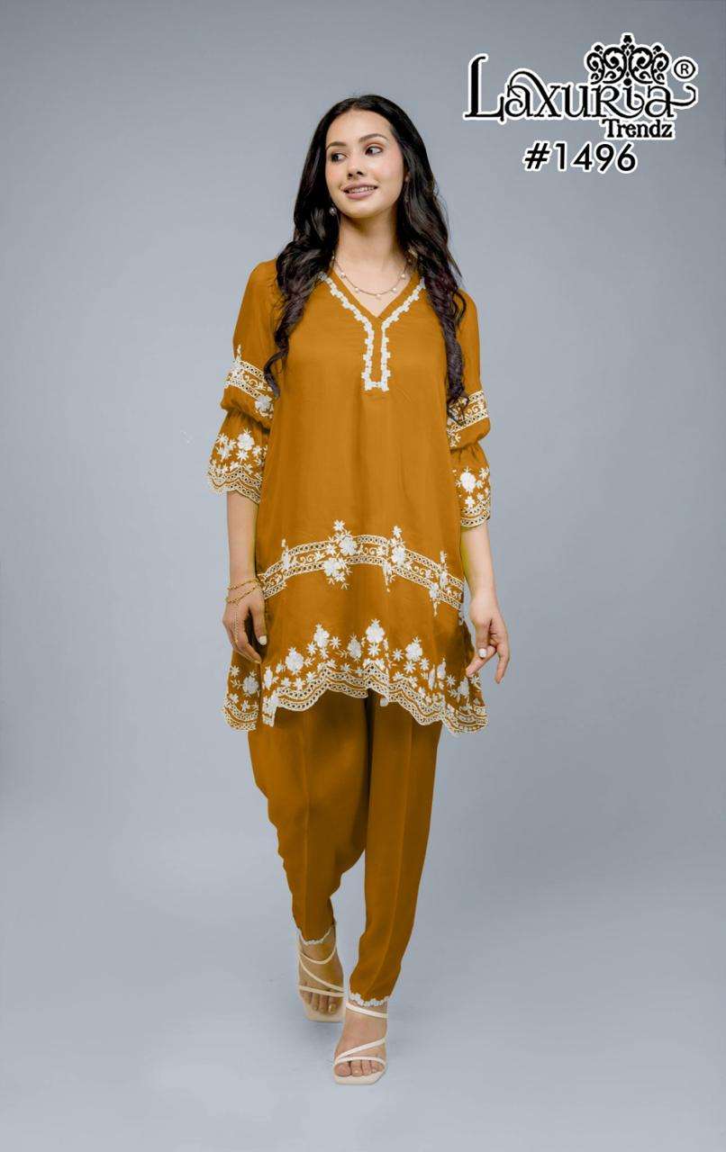 LAXURIA TRENDZ 1496 HEAVY DESIGNER FANCY HANDWORK PAKISTANI DRESSES-00005