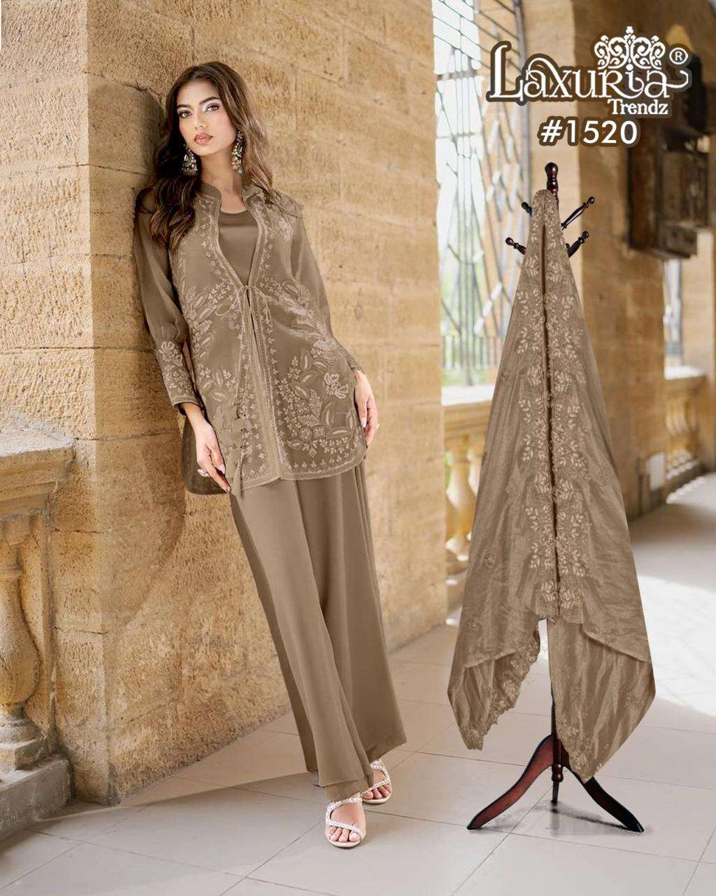 LAXURIA TRENDZ 1520 HEAVY DESIGNER GADHWAL HANDWORK PAKISTANI DRESSES-00005