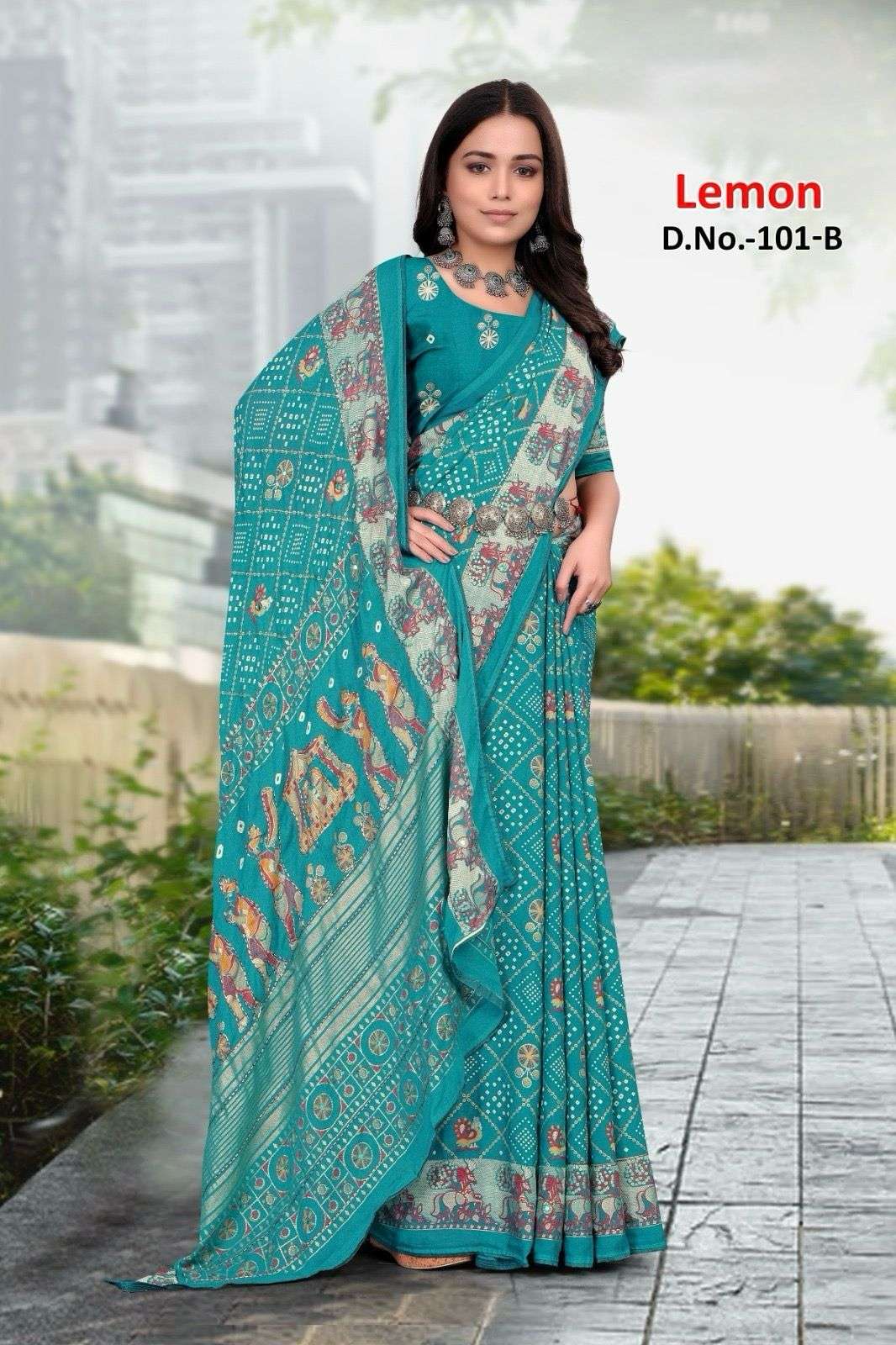 LEMON BY ASLIWHOLESALE DESIGNER PURE DOLA SILK SAREES-00103