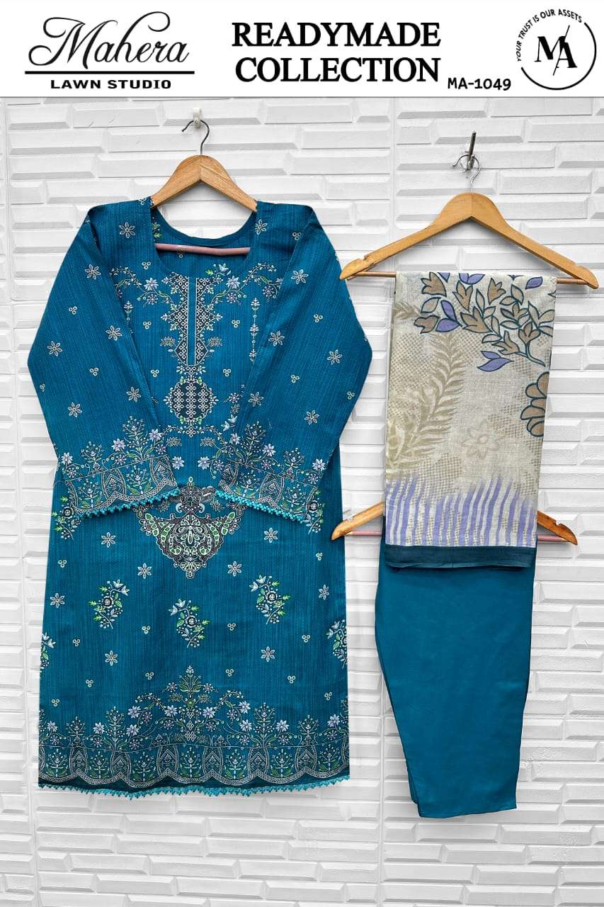 MAHERA LAWN STUDIO MA-1049 TO 1054 SERIES PURE LAWN COTTON PRINTED PAKISTANI DRESSES-00245