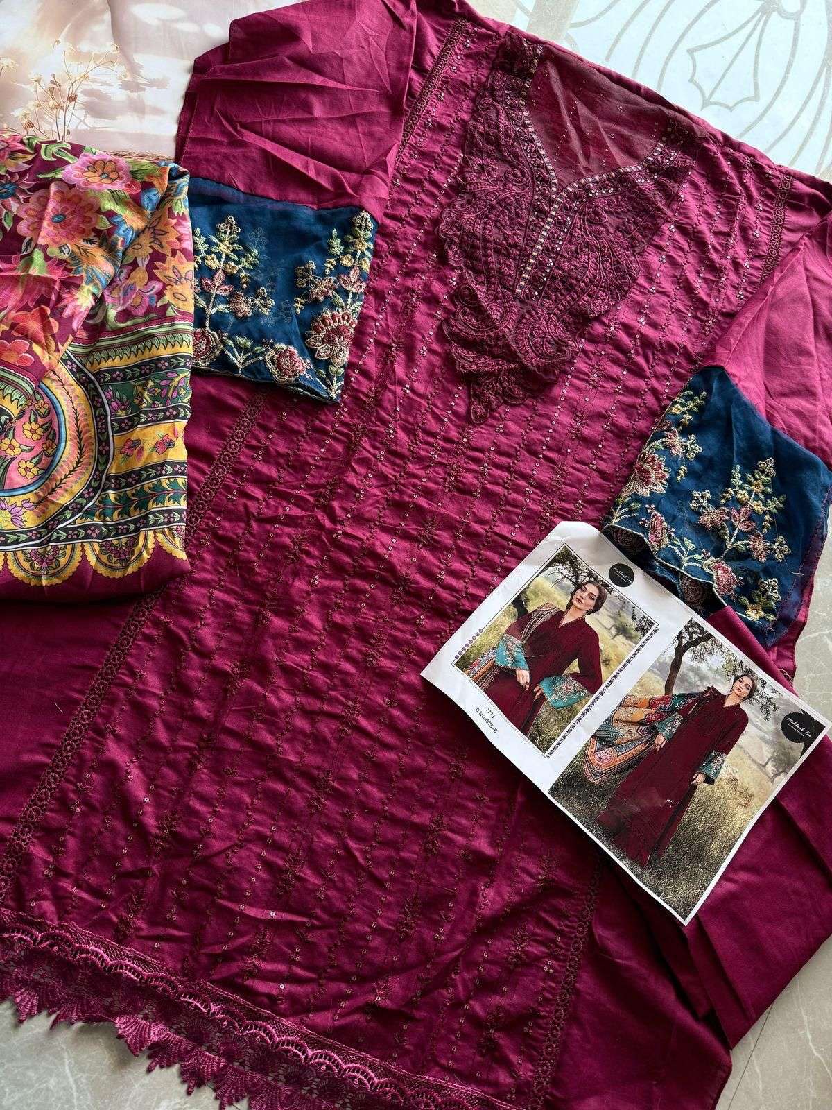 MEHBOOB TEX M-1578 HEAVY PURE VISCOSE LAWN HEAVY EMBROIDERED DRESSES-00062