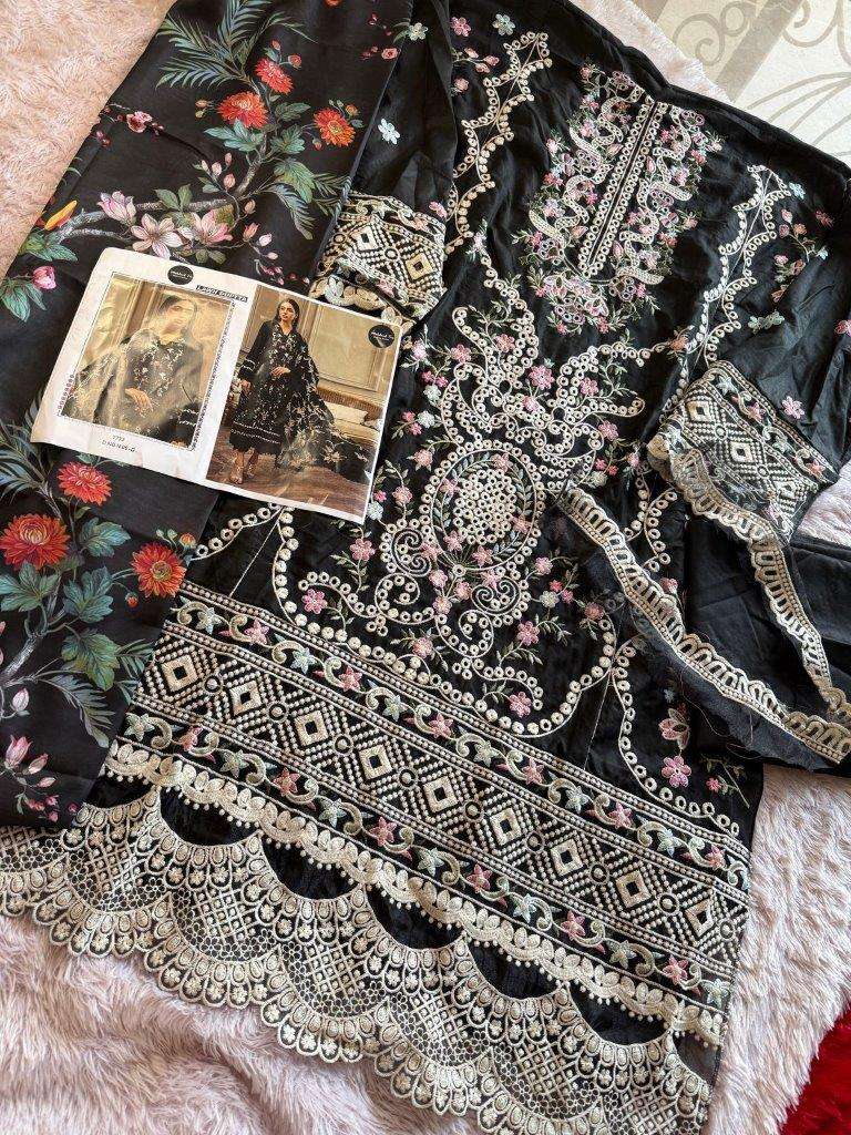 MEHBOOB TEX M-1608 NX HEAVY PURE VISCOSE LAWN HEAVY EMBROIDERED DRESSES-00071