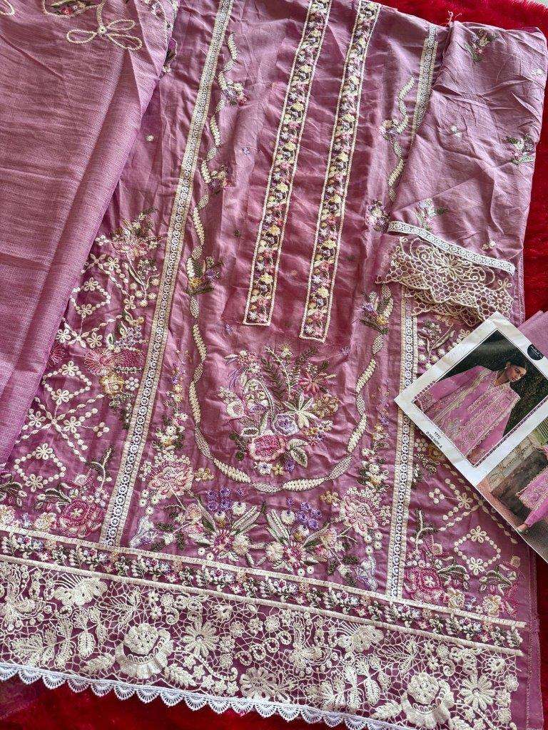 MEHBOOB TEX M-1609 NX HEAVY PURE VISCOSE LAWN HEAVY EMBROIDERED DRESSES-00071