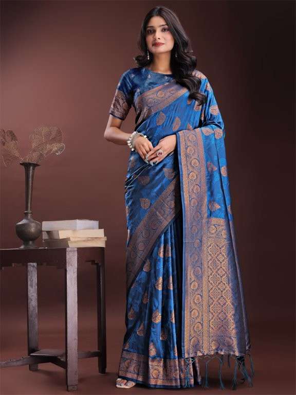 PAALKI BY ASLIWHOLESALE DESIGNER PURE SILK SAREES-00281