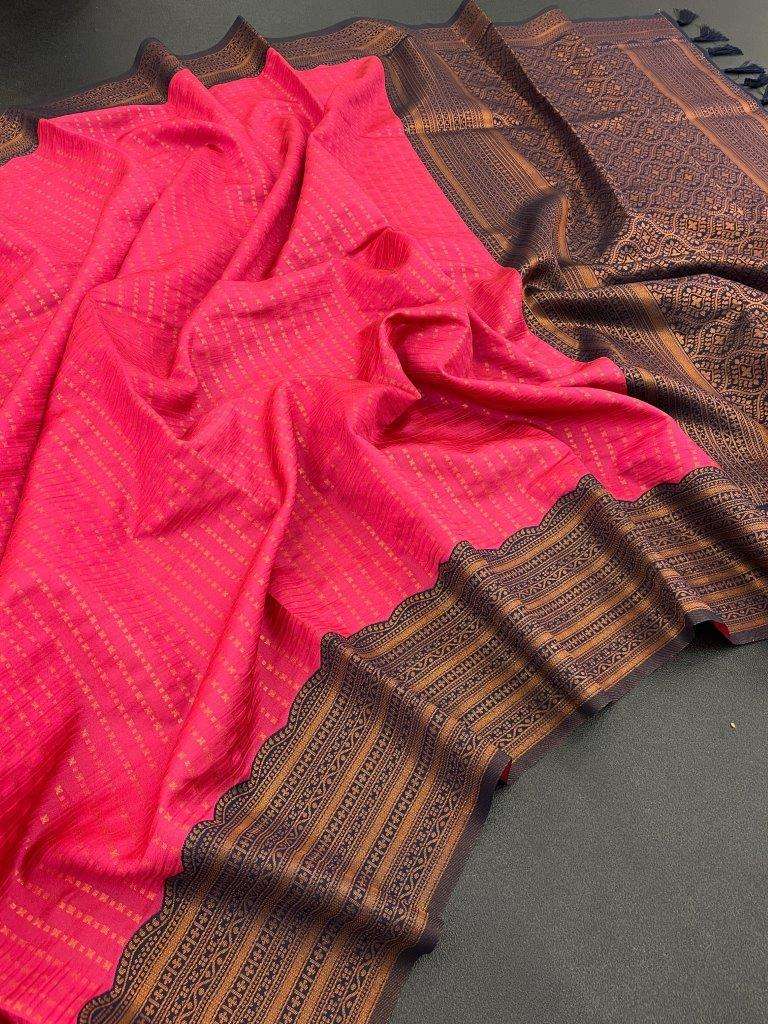 PENNY VOL-63 BY ASLIWHOLESALE DESIGNER SOFT KANJIVARM SILK WEAVING SAREES-00081
