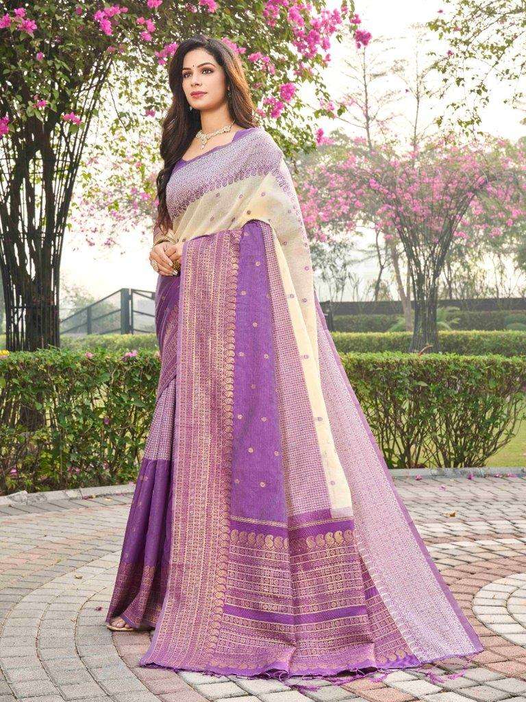 PENNY VOL-67 BY ASLIWHOLESALE DESIGNER SOFT COTTON WEAVING SAREES-00081