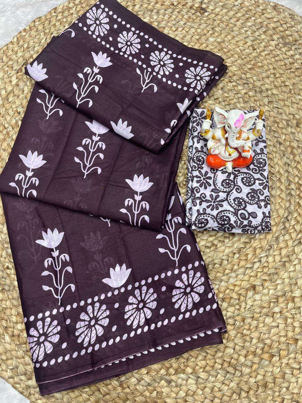 PREETI VOL-527 BY ASLIWHOLESALE DESIGNER PURE COTTON PRINTED SAREES-00253