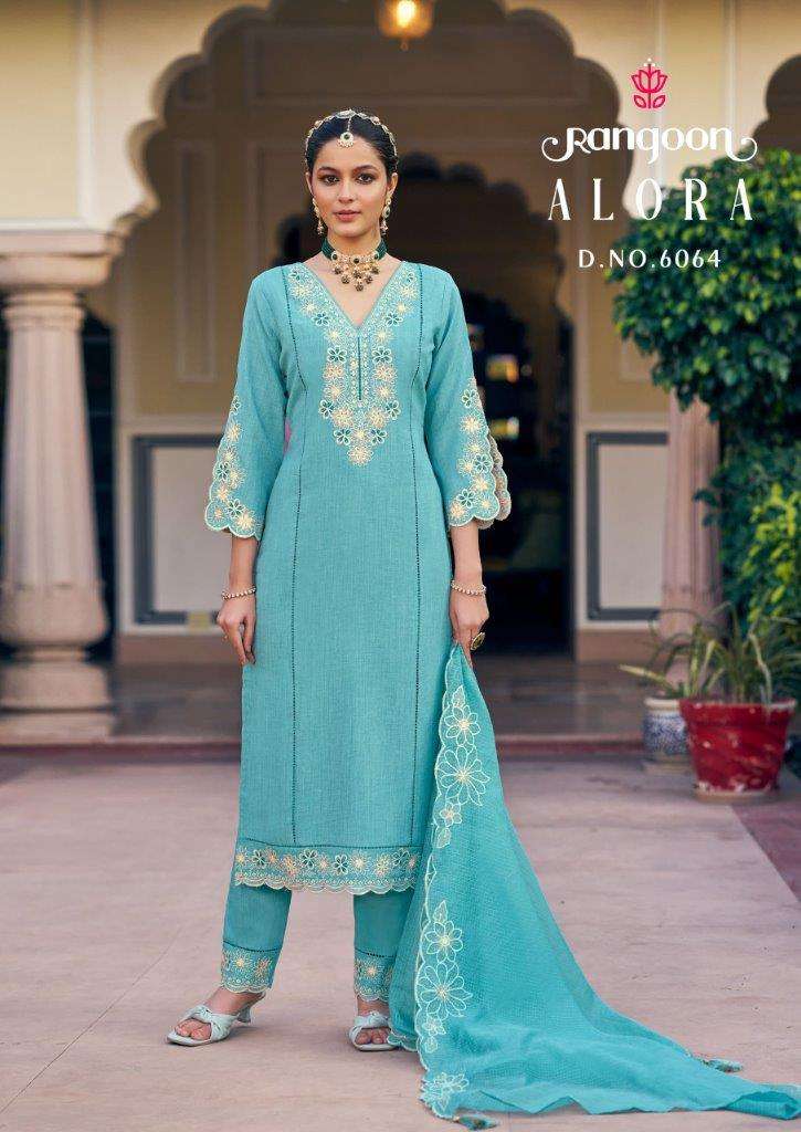 RANGOON ALORA 6061 TO 6064 SERIES HEAVY PURE COTTON WORK DRESSES-00062