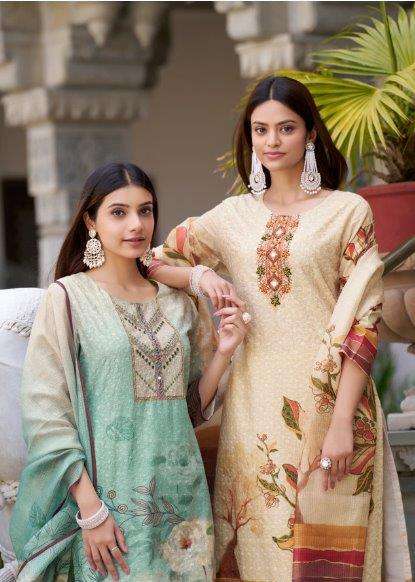 RANGOON LOVELY 7061 TO 7064 SERIES PURE COTTON PRINTED DRESSES-00014