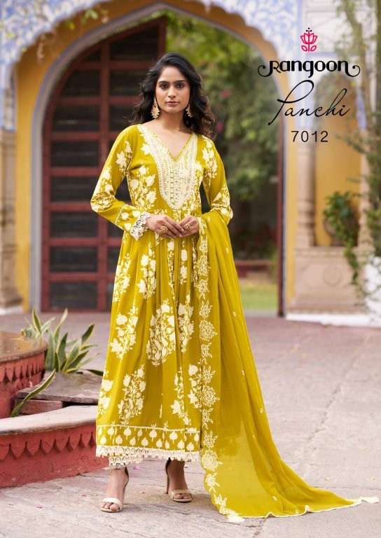 RANGOON PANCHI PURE COTTON PRINTED DRESSES-00014