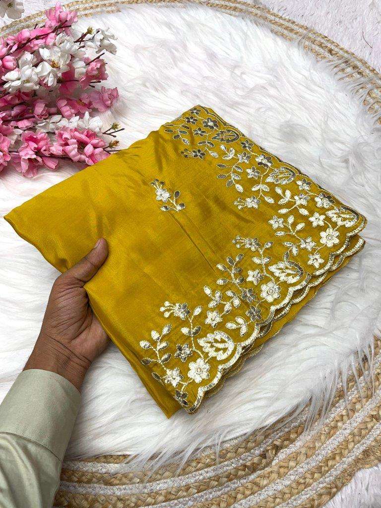 SAKHI VOL-83 BY ASLIWHOLESALE DESIGNER SOFT SATIN PRINTED SAREES-00219