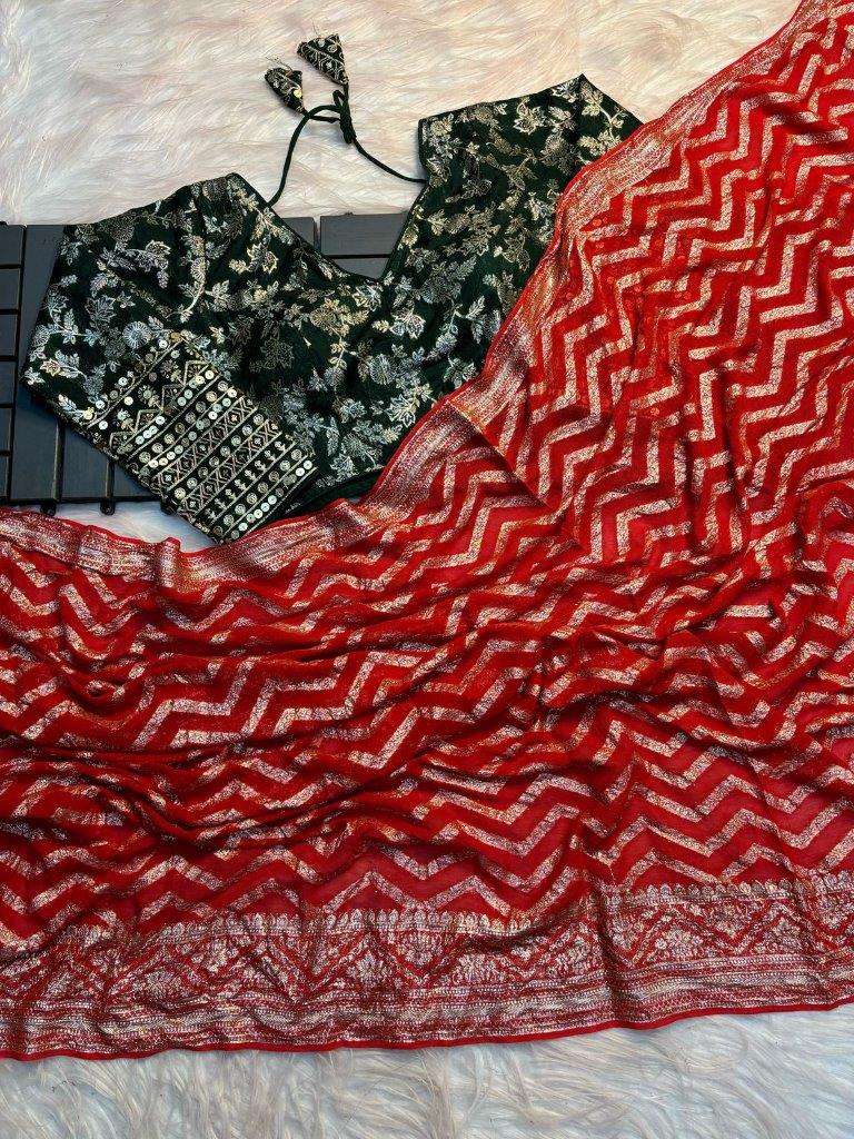 SAKHI VOL-85 BY ASLIWHOLESALE DESIGNER VISCOSE GEORGETTE PRINTED SAREES-00219