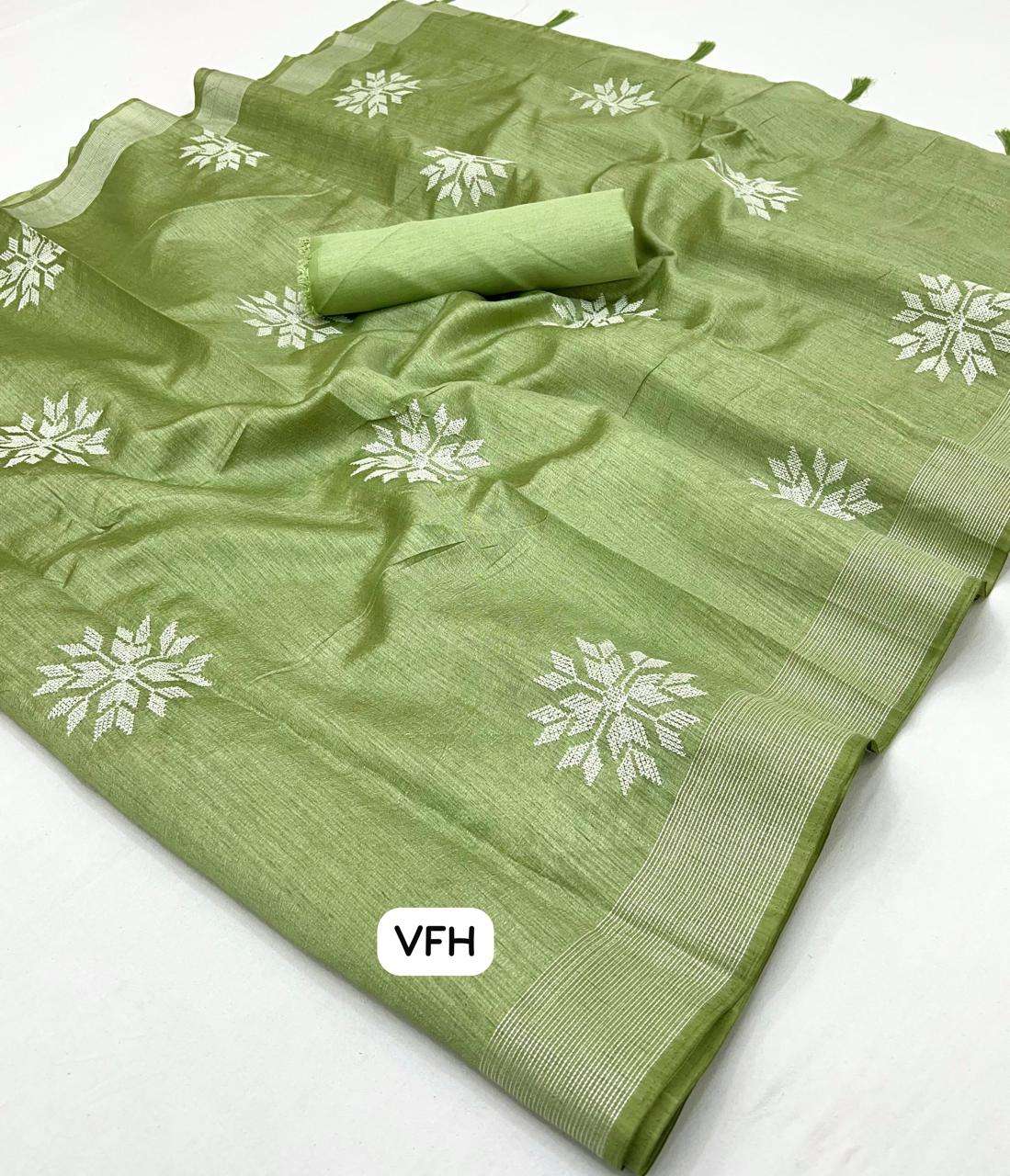 SAKHI VOL-89 BY ASLIWHOLESALE DESIGNER SOFT FANCY COTTON WORK SAREES-00219