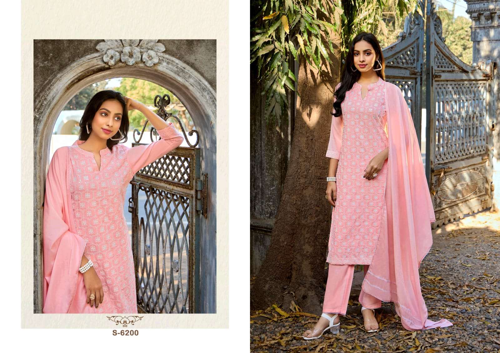 SBS FASHION CHARVI DESIGNER FANCY HEAVY POLLY SILK PRINTED DRESSES-00014